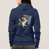 Veste À Capuche Sagittarius L'Archer astrologie dames zip jogger (Dos)