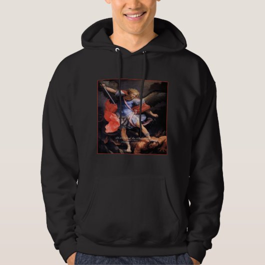 Veste À Capuche Saint Michel l'Archange (Devant)