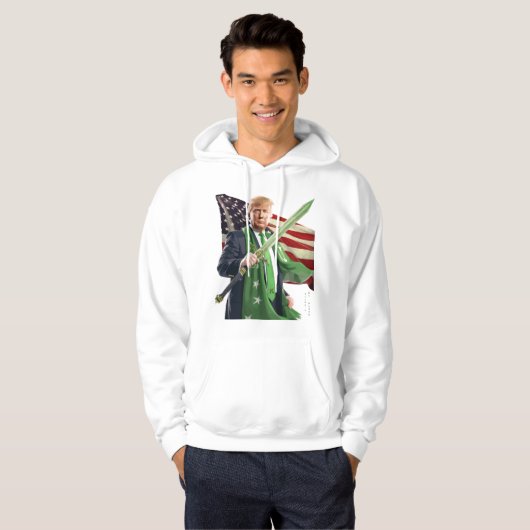 Veste À Capuche Saint Paddy de Trump (Devant entier)