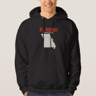 Veste À Capuche Saint Robert Missouri USA État Amérique Voyage Mis