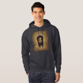 Veste À Capuche Sainte Face de Jésus Christ (Devant entier)