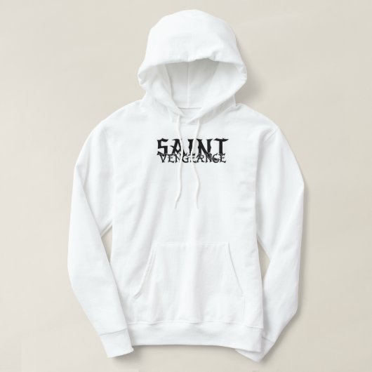 VESTE À CAPUCHE SAINTE VENGEANCE (Design devant)