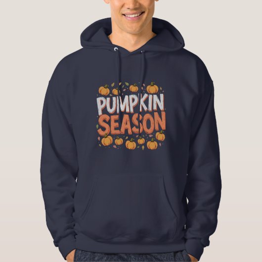 Veste À Capuche Saison citrouille (Devant)