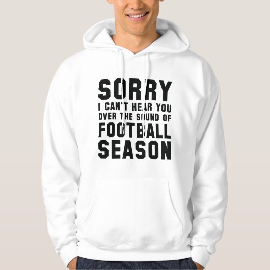 Veste À Capuche Saison De Football (Devant)