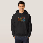Veste À Capuche salut mec les profs (Devant entier)