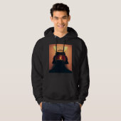 Veste À Capuche Samouraï épique (Devant entier)