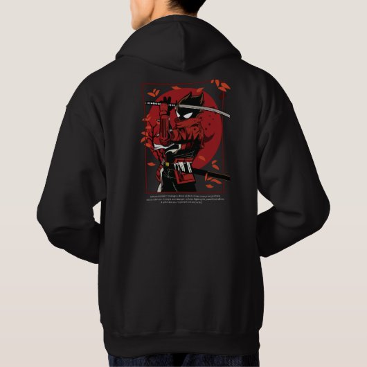 Veste À Capuche Samurai Stickman (Dos)