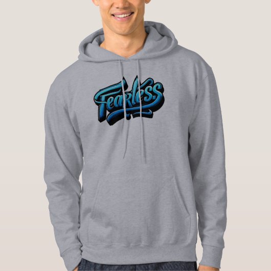 Veste À Capuche Sans peur (Devant)