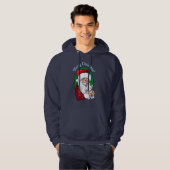 Veste À Capuche Santa avec Westie (Devant entier)