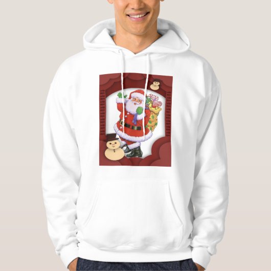 Veste À Capuche Santa Claus (Devant)