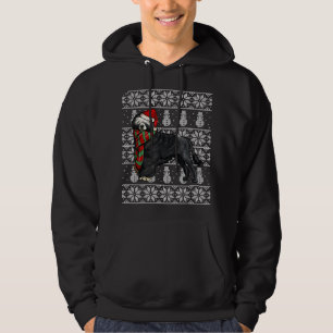 Veste À Capuche Santa Hat Xmas Portugais chien d'eau Noël laid