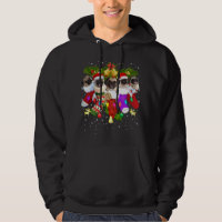 Santa Pugs dans Christmas Socks Funny Xmas Dog Lov