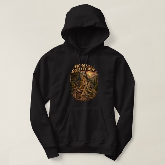 Veste À Capuche Sasquatch Bigfoot (Design devant)