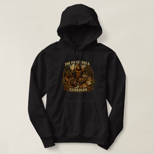 Veste À Capuche Sasquatch Bigfoot (Design devant)