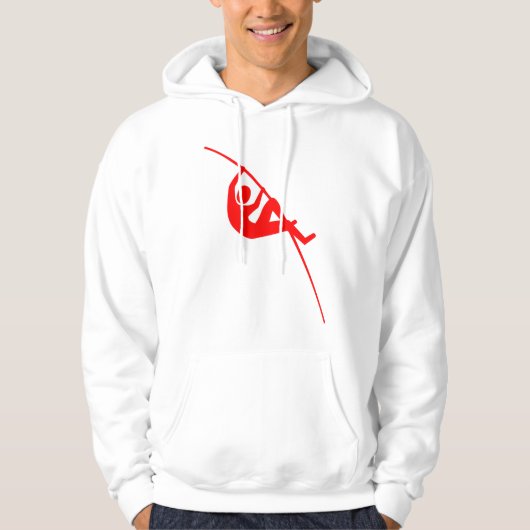 Veste À Capuche Saut à la perche - Rouge (Devant)