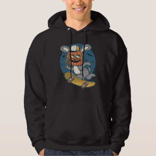 Veste À Capuche Saut de lapin en skateboard