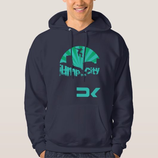 Veste À Capuche Saut de toit de Parkour (Devant)