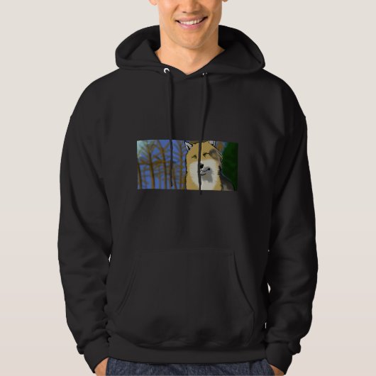 Veste À Capuche Sauvage et libre (Devant)