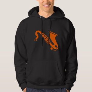 Veste À Capuche Saxophone - Orange