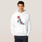 Veste À Capuche Sceau avec water polo (Devant entier)