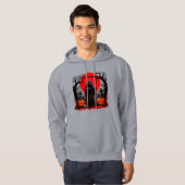 Veste À Capuche Scène de la Faucheuse (Devant entier)