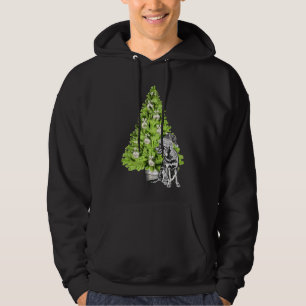 Veste À Capuche Scène De Noël Rottweiler Avec Arbre De Noël Et