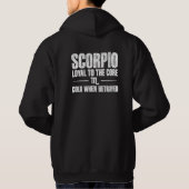 Veste À Capuche Scorpio Loyal to the Core (Dos)