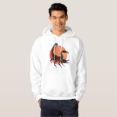 Veste À Capuche Scorpio, signe zodiaque (Devant entier)