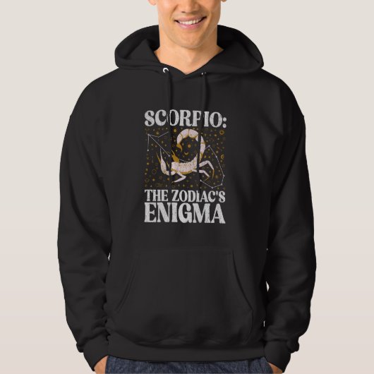 Veste À Capuche Scorpio Zodiacs Enigma Scorpio (Devant)