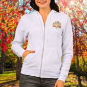 Veste À Capuche Script Rétro Gratuit Gratuit Blessé Personnalisé