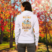 Veste À Capuche Script Rétro Gratuit Gratuit Blessé Personnalisé