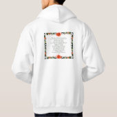 Veste À Capuche Scripture, Psaume 11, Botanic (Dos)