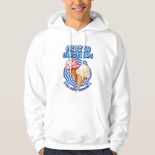 Veste À Capuche 🍦 Scrotown Congelé (Devant)