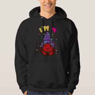 Veste À Capuche Sea Animal Au 9 Hermit Crab 9th Birthday