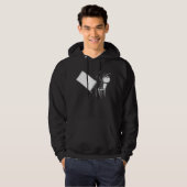 Veste À Capuche Secousse de Tableau renversant le visage Meme de (Devant entier)