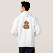 Veste À Capuche Seigneur Ganesh (Dos entier)