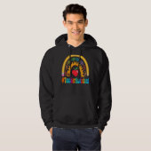 Veste À Capuche Semaine d'appréciation de l'assistant enseignant R (Devant entier)