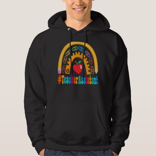 Veste À Capuche Semaine d'appréciation de l'assistant enseignant R (Devant)