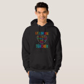 Veste À Capuche Semaine d'appréciation des enseignants de 5e année (Devant entier)