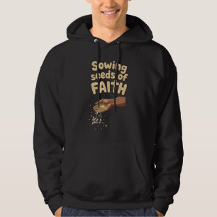 Veste À Capuche Semer les graines de la foi - Chrétien