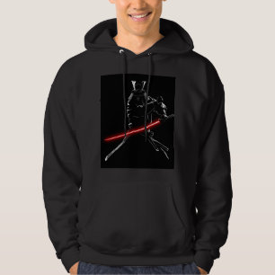 Veste À Capuche SenpaiXEL Samouraï Silhouette au Clair de Lune