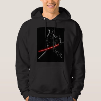 Veste À Capuche SenpaiXEL Samouraï Silhouette au Clair de Lune