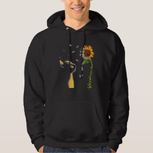 Veste À Capuche Sensibilisation à la schizophrénie Cat Sunflower