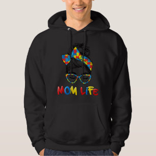 Veste À Capuche Sensibilisation sur l'autisme autistique Maman Che