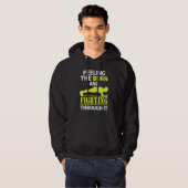 Veste À Capuche Sentiment de brûlure Lutte à travers elle Formatio (Devant entier)