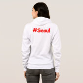 Veste À Capuche "#Séoul" Joli Design. Acheter maintenant (Dos entier)