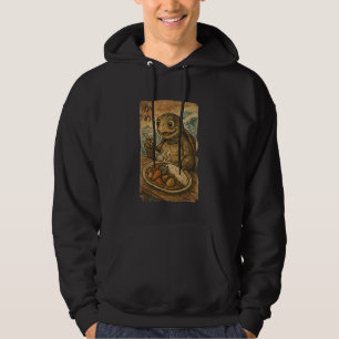 Veste À Capuche Série de riz au curry de tortue Cool Drôle Kawaii