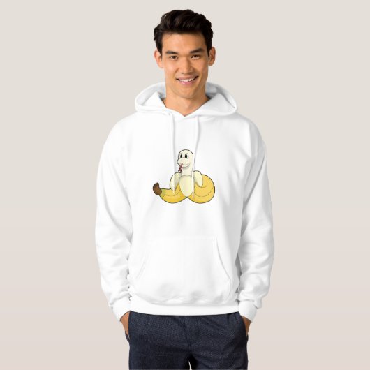 Veste À Capuche Serpent avec banane (Devant entier)