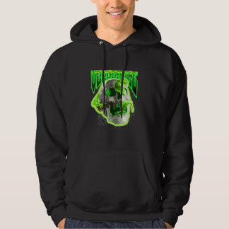 Veste À Capuche Serpent crânien Vengeance - Triste Edgy Str Esthét