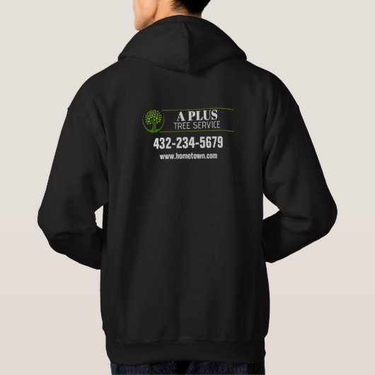 Veste À Capuche Service d'ajustement de l'arborescence (Dos)